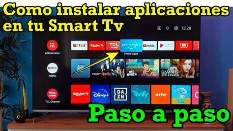 instalar aplicaciones en smart tv